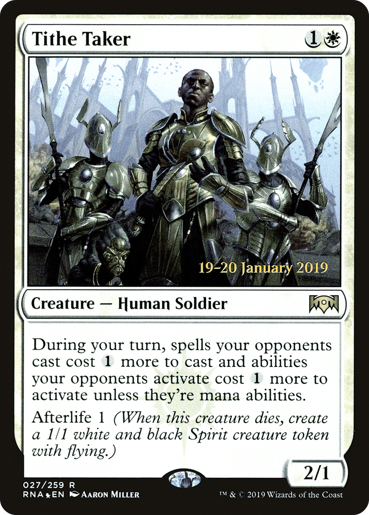 Tithe Taker — Ravnica Allegiance Promos — Magic: The Gathering