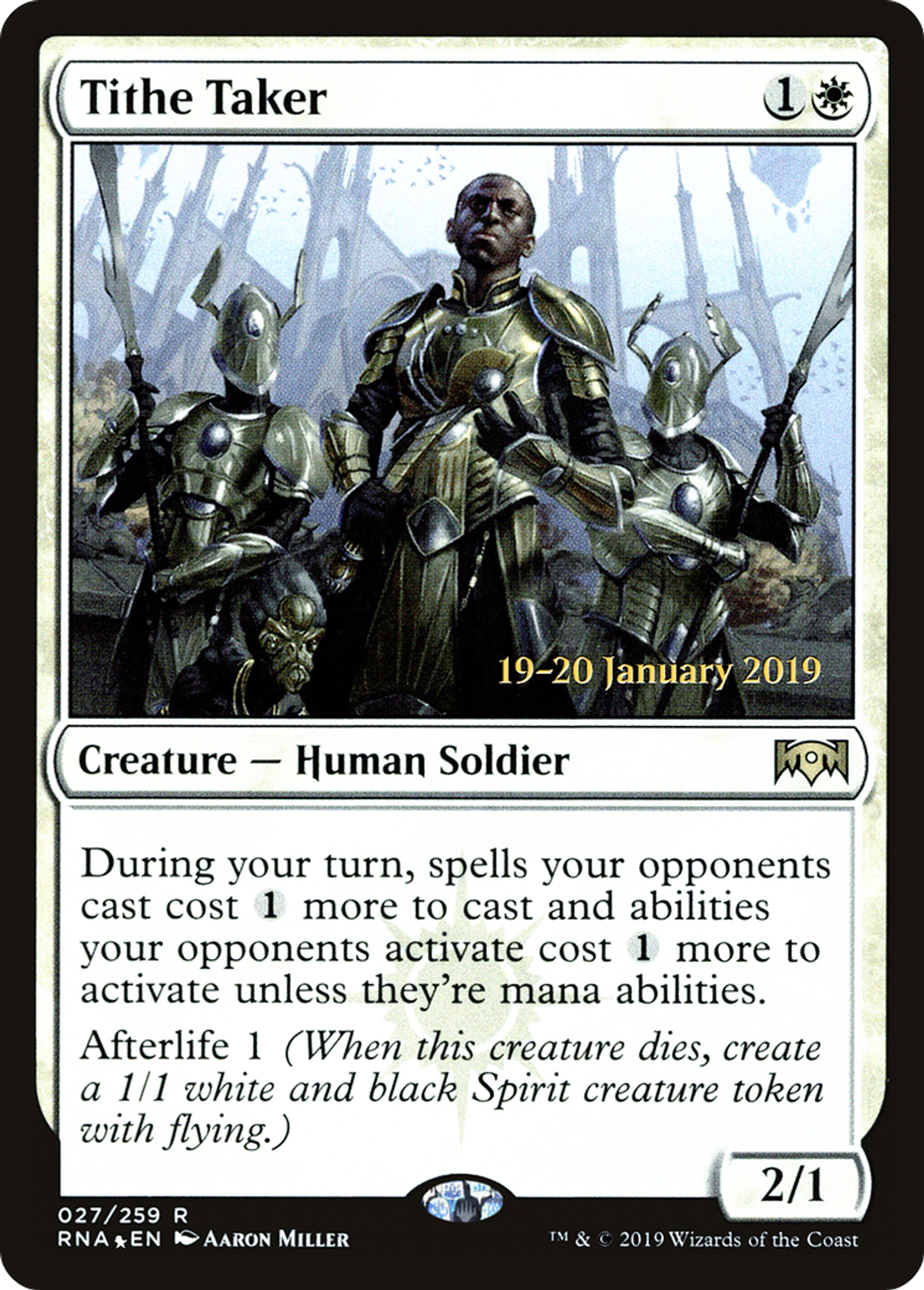 Tithe Taker — Ravnica Allegiance Promos — Magic: The Gathering