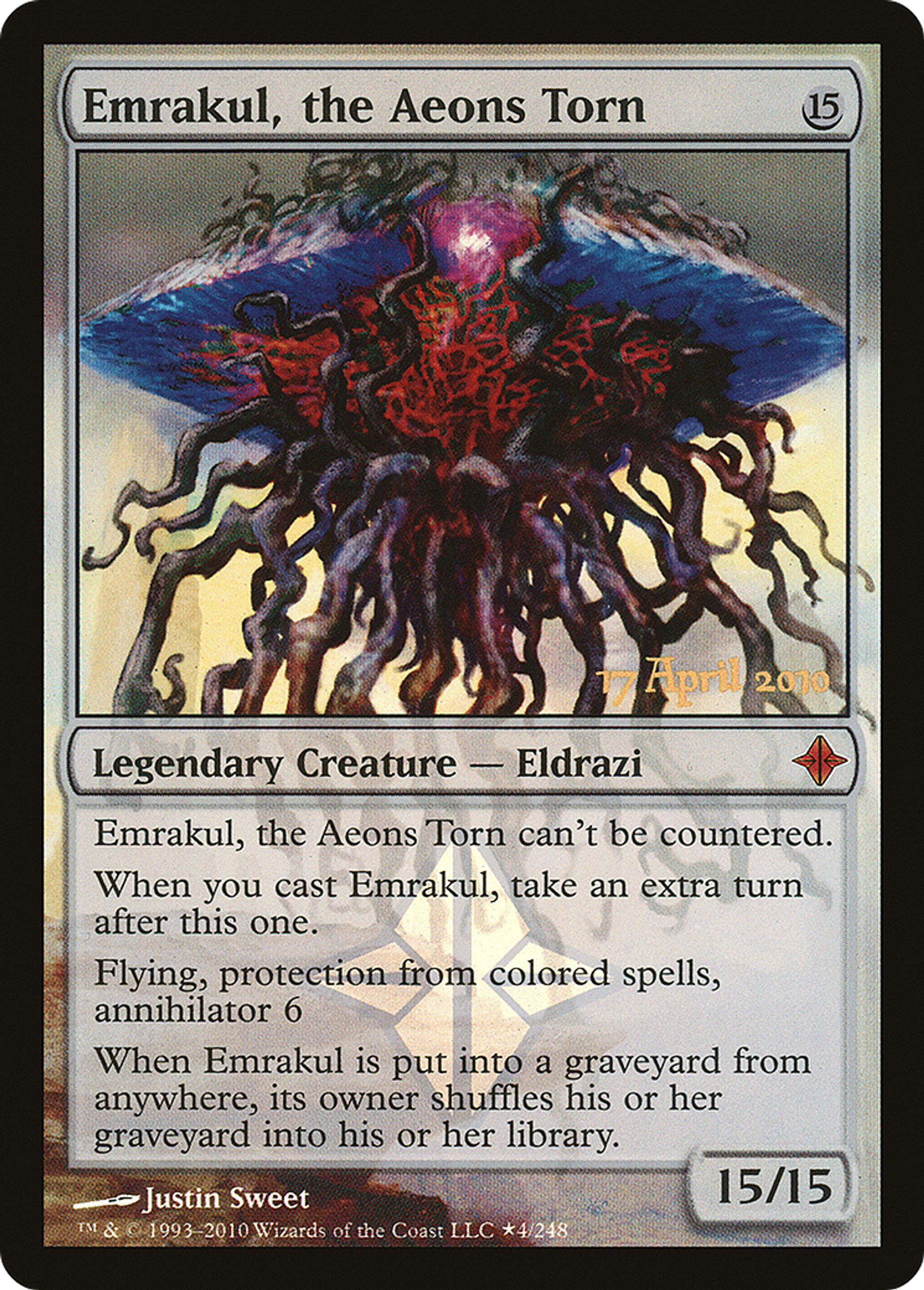 Emrakul, the Aeons Torn — Rise of the Eldrazi Promos — Magic: The Gathering