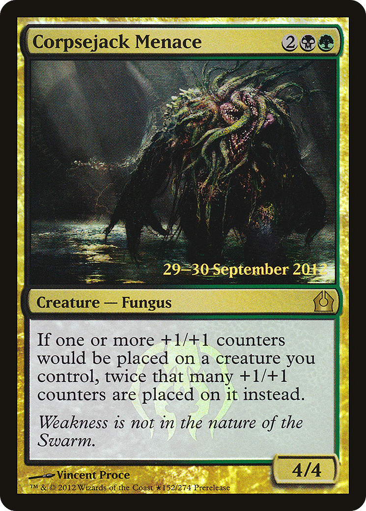 Corpsejack Menace — Return to Ravnica Promos — Magic: The Gathering