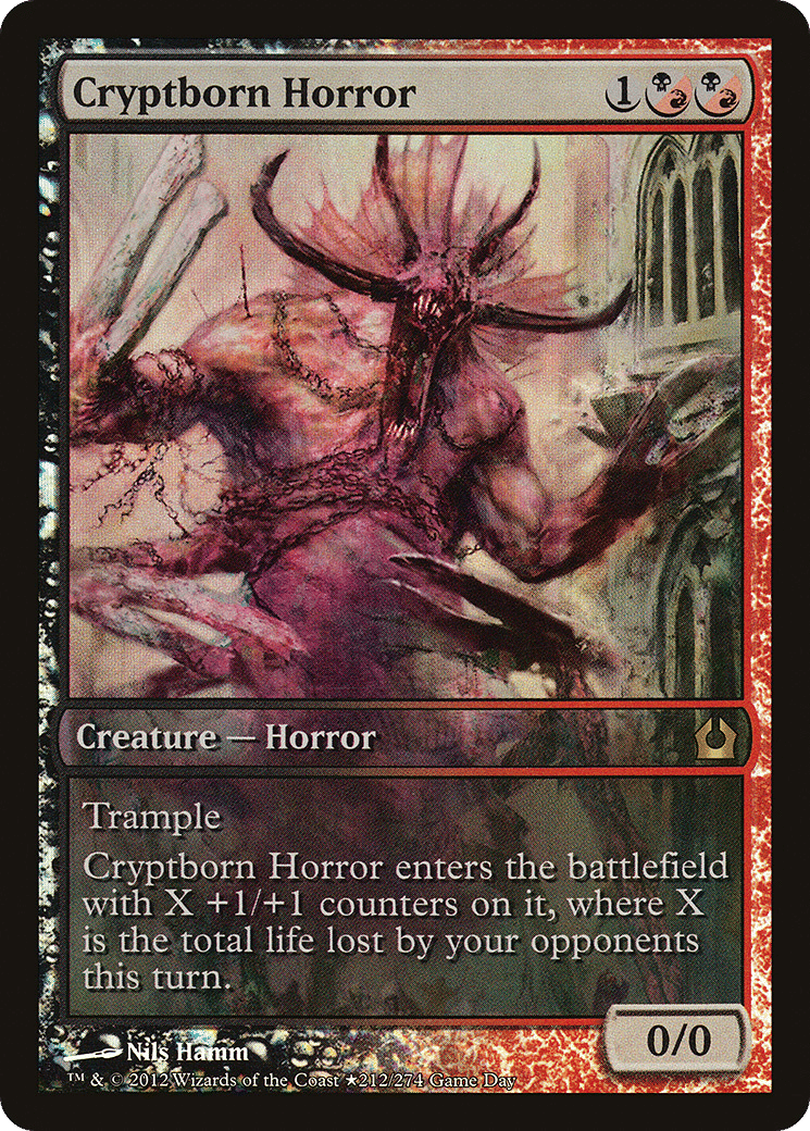 Horreur née des cryptes — Return to Ravnica Promos — Magic: The Gathering