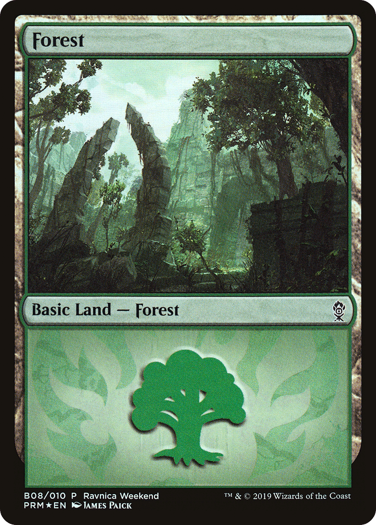 Forest — RNA Ravnica Weekend — Magic: The Gathering