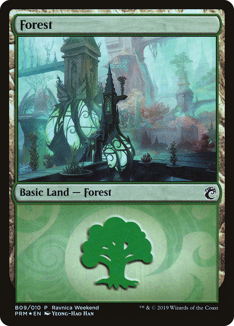 Forest — RNA Ravnica Weekend — Magic: The Gathering