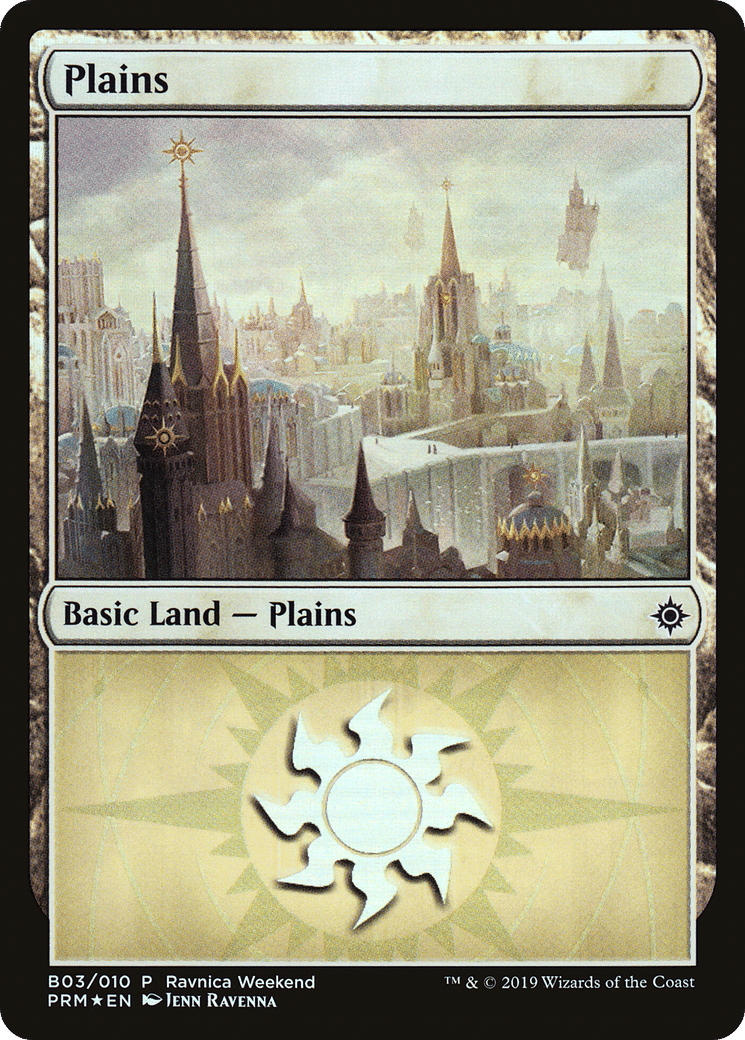 Plains — RNA Ravnica Weekend — Magic: The Gathering