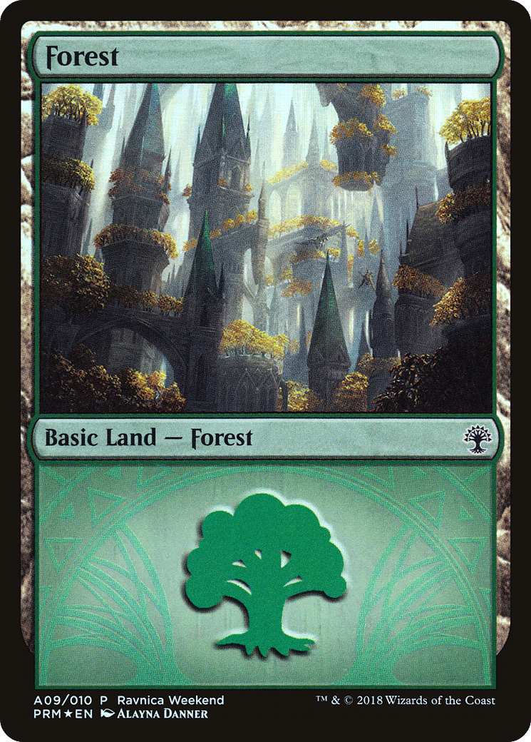 Forest — GRN Ravnica Weekend — Magic: The Gathering