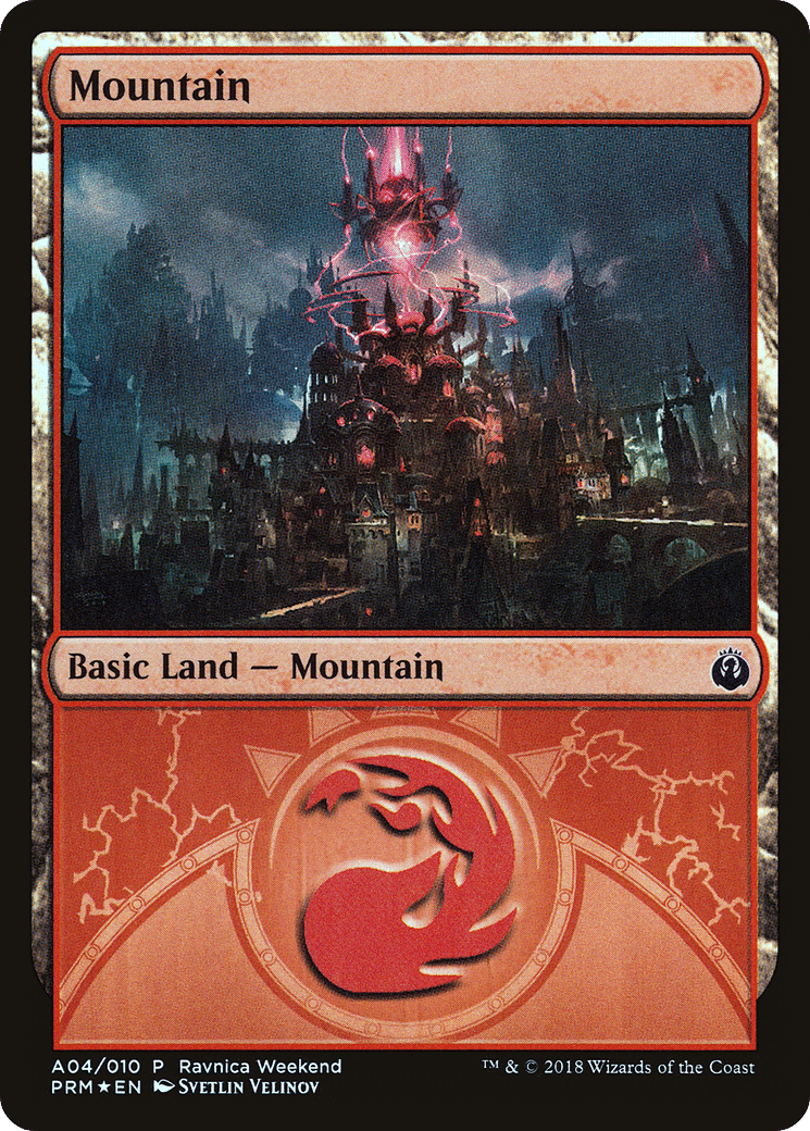 Mountain — GRN Ravnica Weekend — Magic: The Gathering