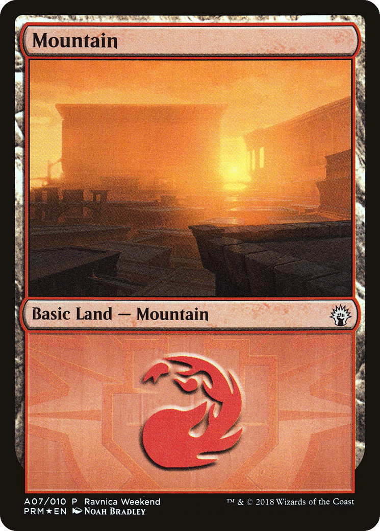 Mountain — GRN Ravnica Weekend — Magic: The Gathering