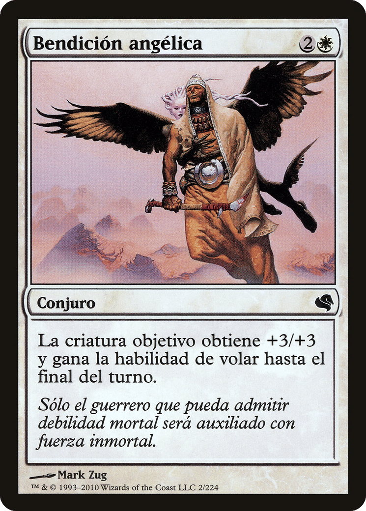 Angelic Blessing — Salvat 2011 — Magic: The Gathering