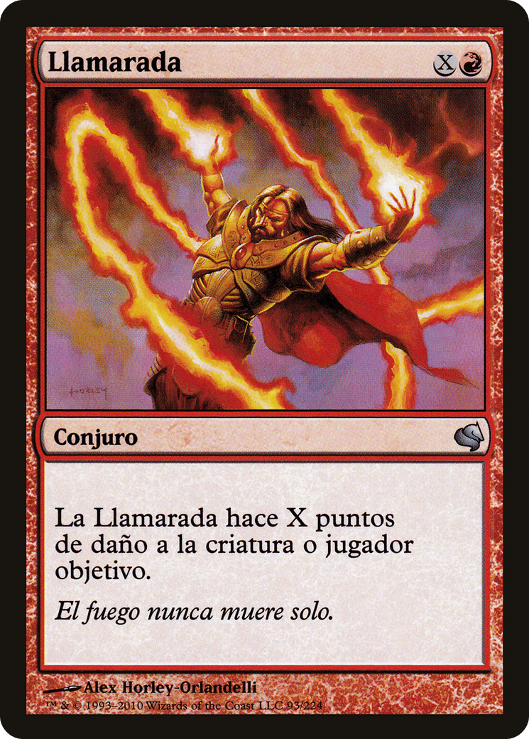 Blaze — Salvat 2011 — Magic: The Gathering