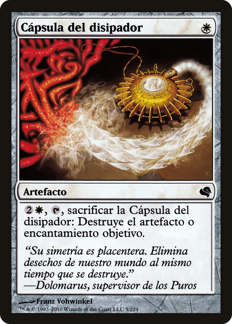Dispeller's Capsule — Salvat 2011 — Magic: The Gathering