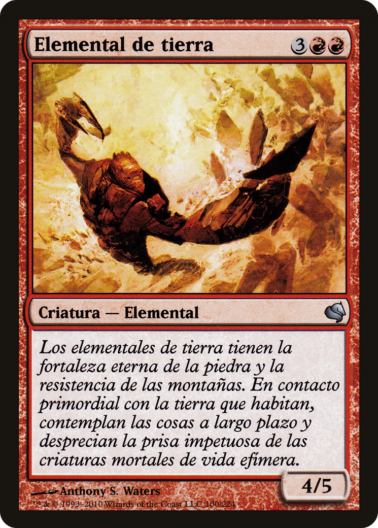 Earth Elemental — Salvat 2011 — Magic: The Gathering