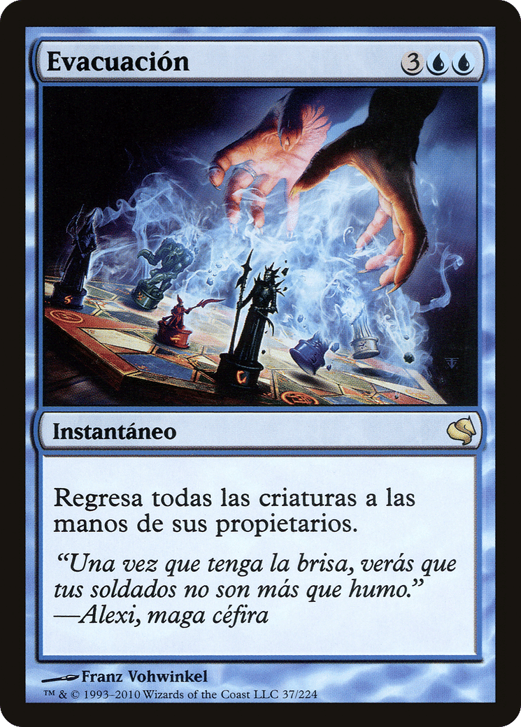 Evacuation — Salvat 2011 — Magic: The Gathering