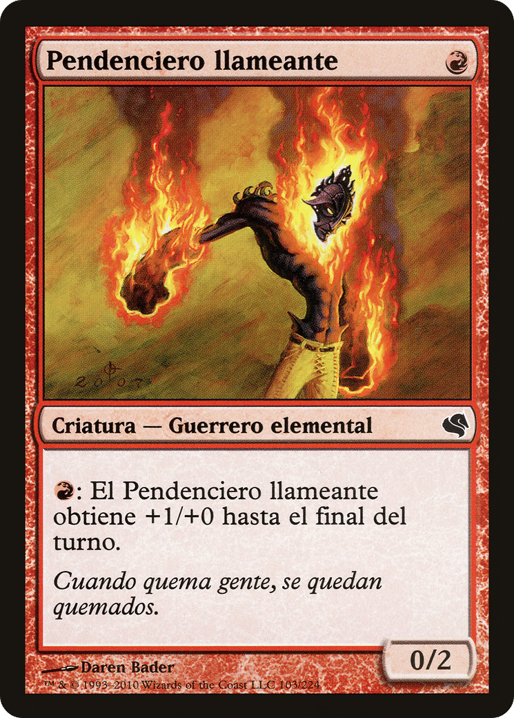Flamekin Brawler — Salvat 2011 — Magic: The Gathering