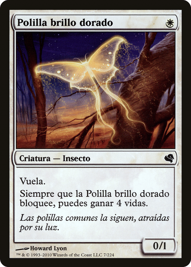 Goldenglow Moth — Salvat 2011 — Magic: The Gathering