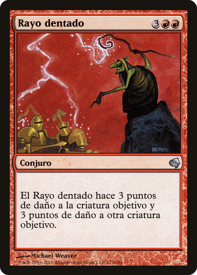 Jagged Lightning — Salvat 2011 — Magic: The Gathering