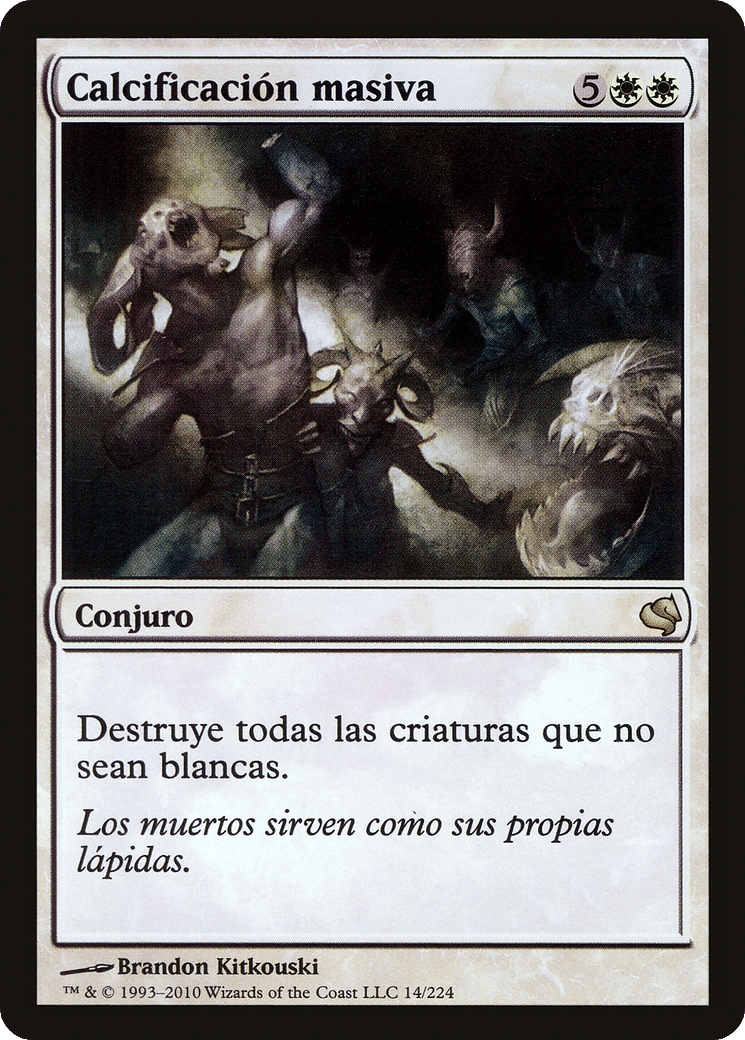 Mass Calcify — Salvat 2011 — Magic: The Gathering