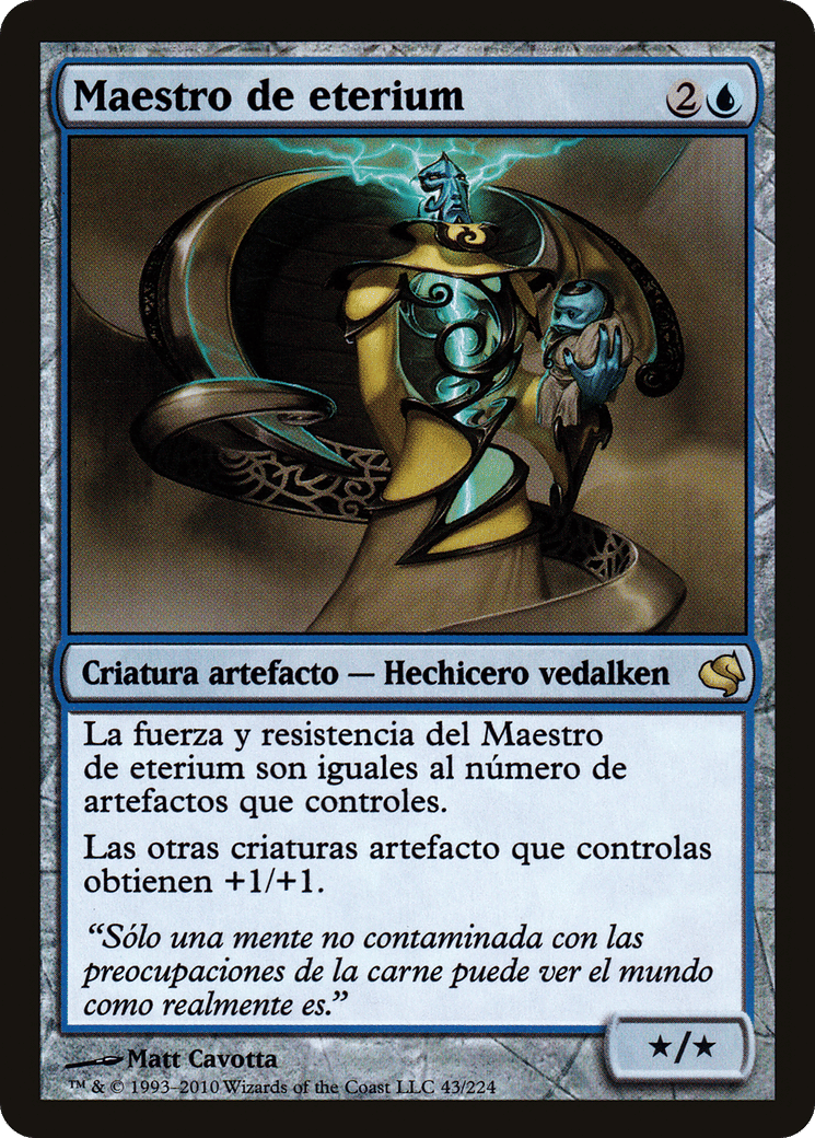 Master of Etherium — Salvat 2011 — Magic: The Gathering