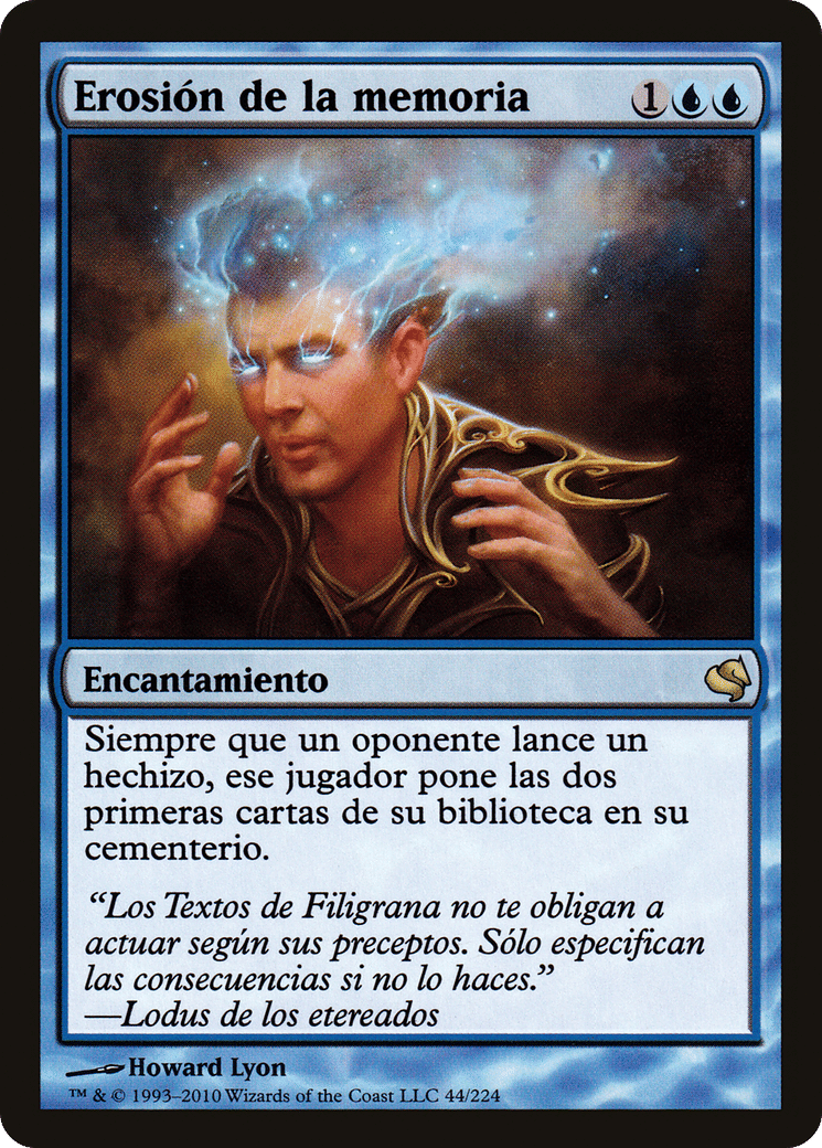 Memory Erosion — Salvat 2011 — Magic: The Gathering
