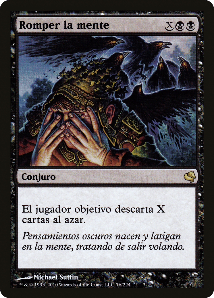 Mind Shatter — Salvat 2011 — Magic: The Gathering