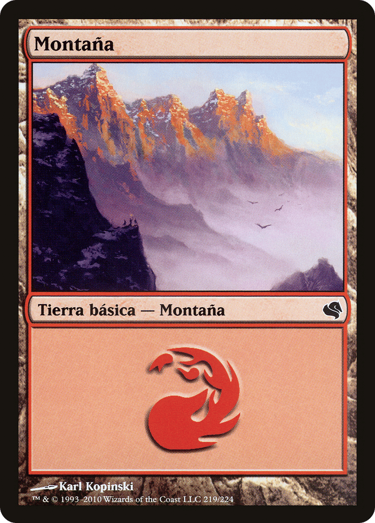 Montagne — Salvat 2011 — Magic: The Gathering