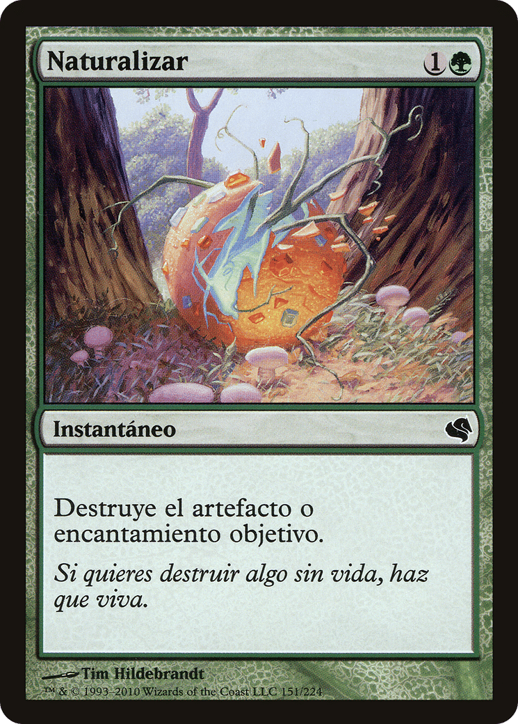 Naturalize — Salvat 2011 — Magic: The Gathering