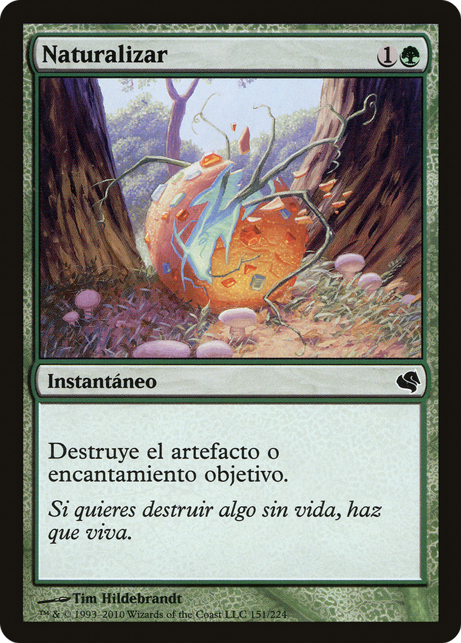 Naturalize — Salvat 2011 — Magic: The Gathering