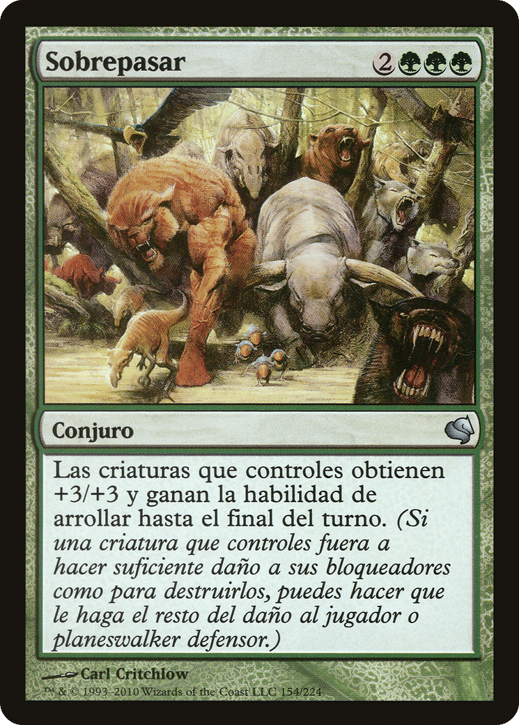 Overrun — Salvat 2011 — Magic: The Gathering