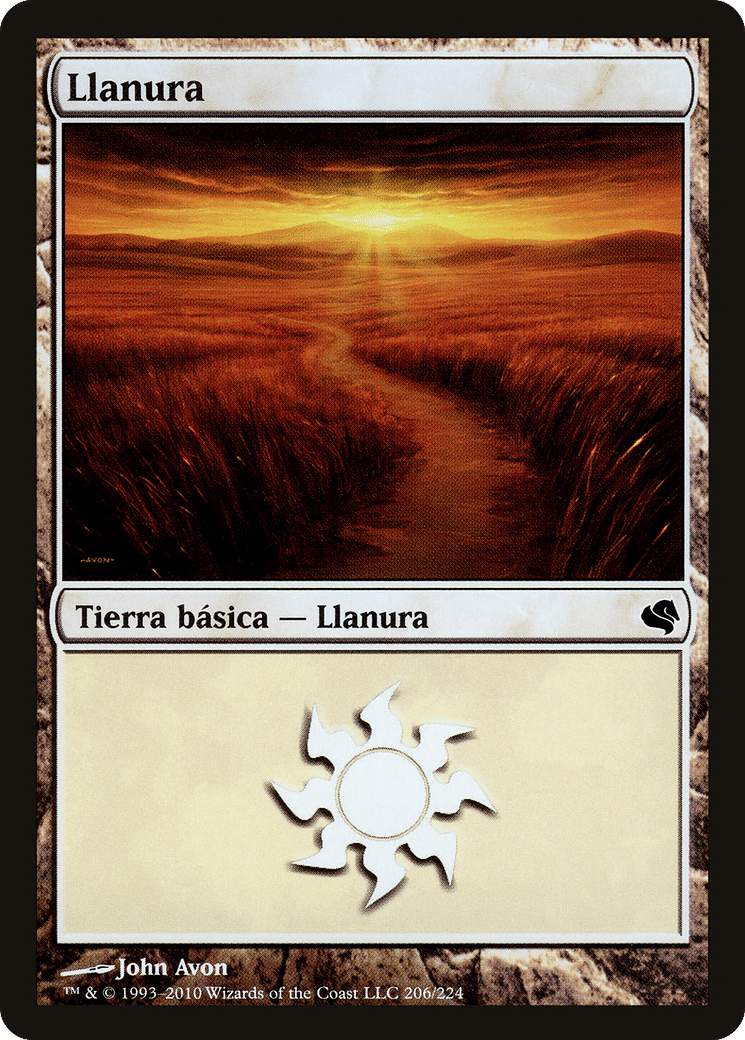 Plaine — Salvat 2011 — Magic: The Gathering
