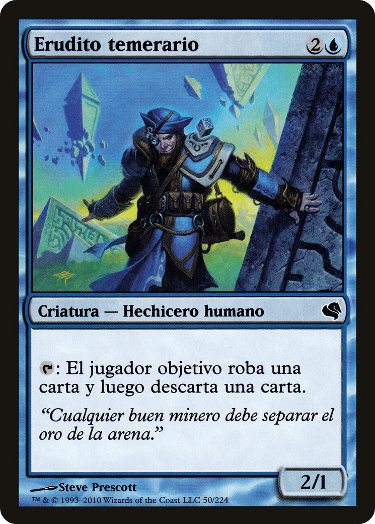 Reckless Scholar — Salvat 2011 — Magic: The Gathering