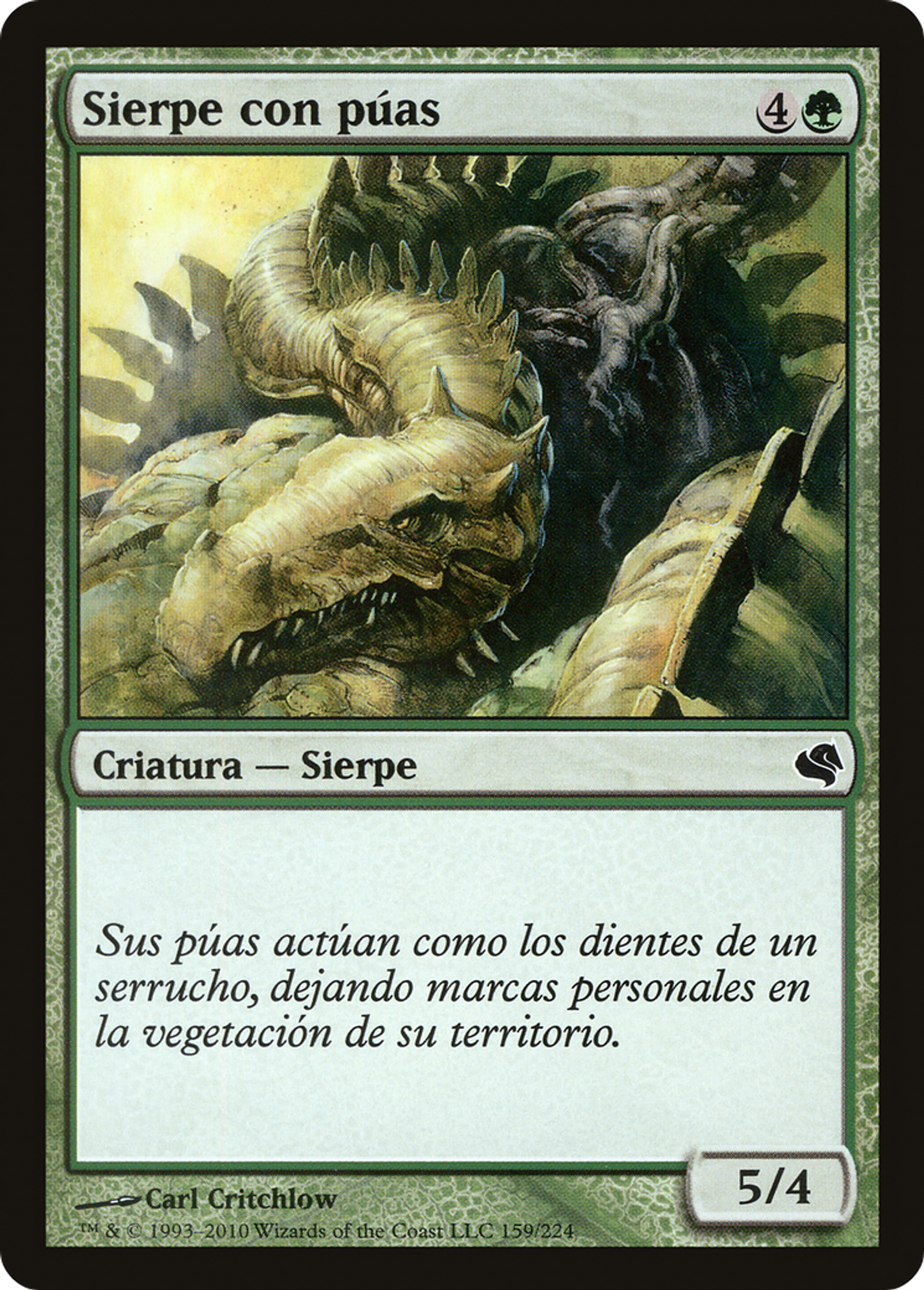 Spined Wurm — Salvat 2011 — Magic: The Gathering