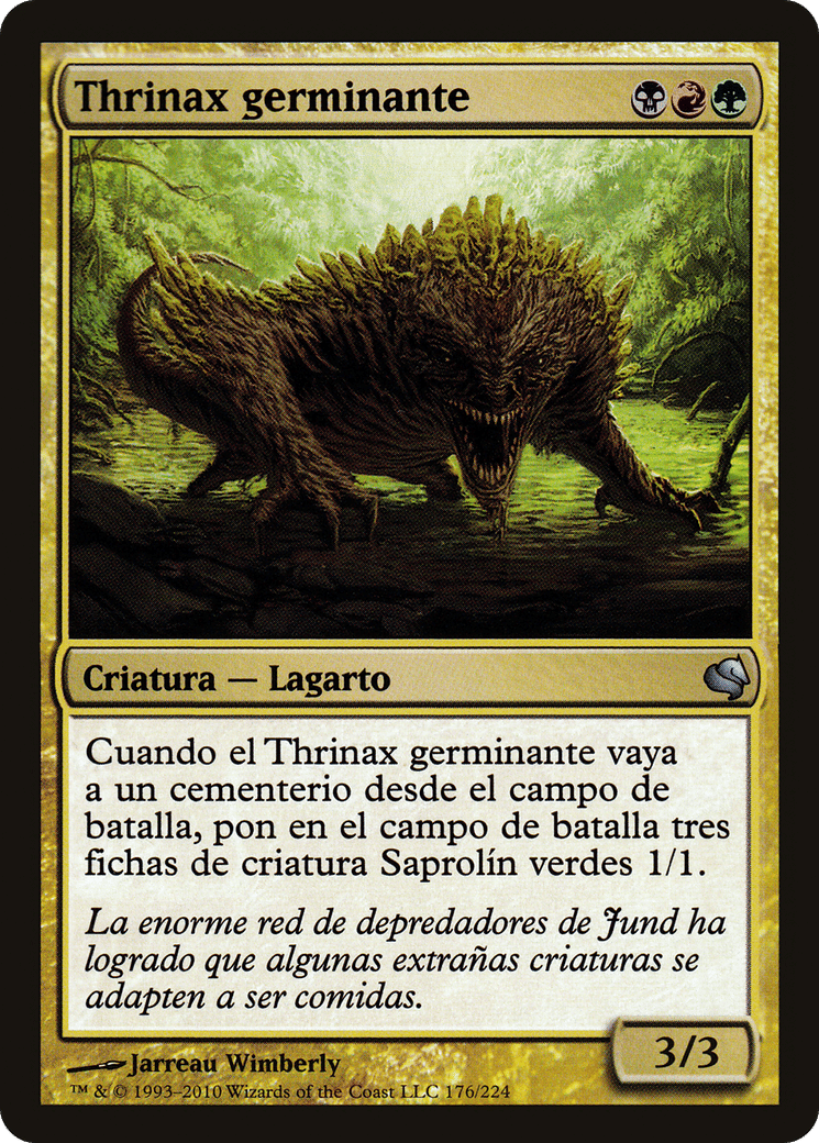 Sprouting Thrinax — Salvat 2011 — Magic: The Gathering