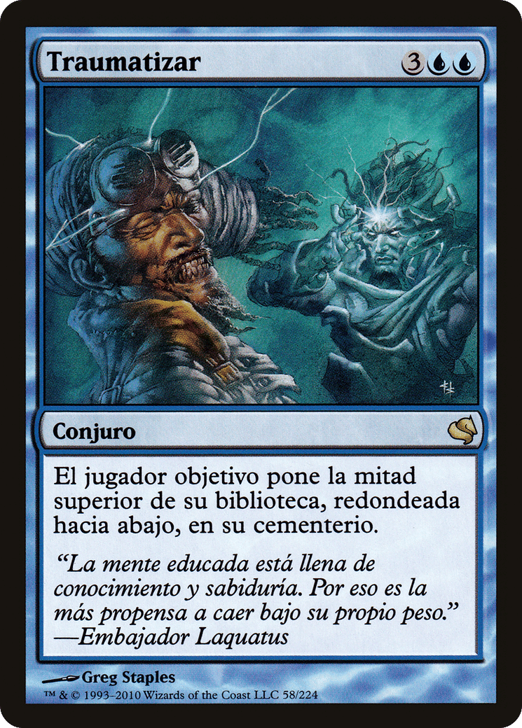 Traumatize — Salvat 2011 — Magic: The Gathering