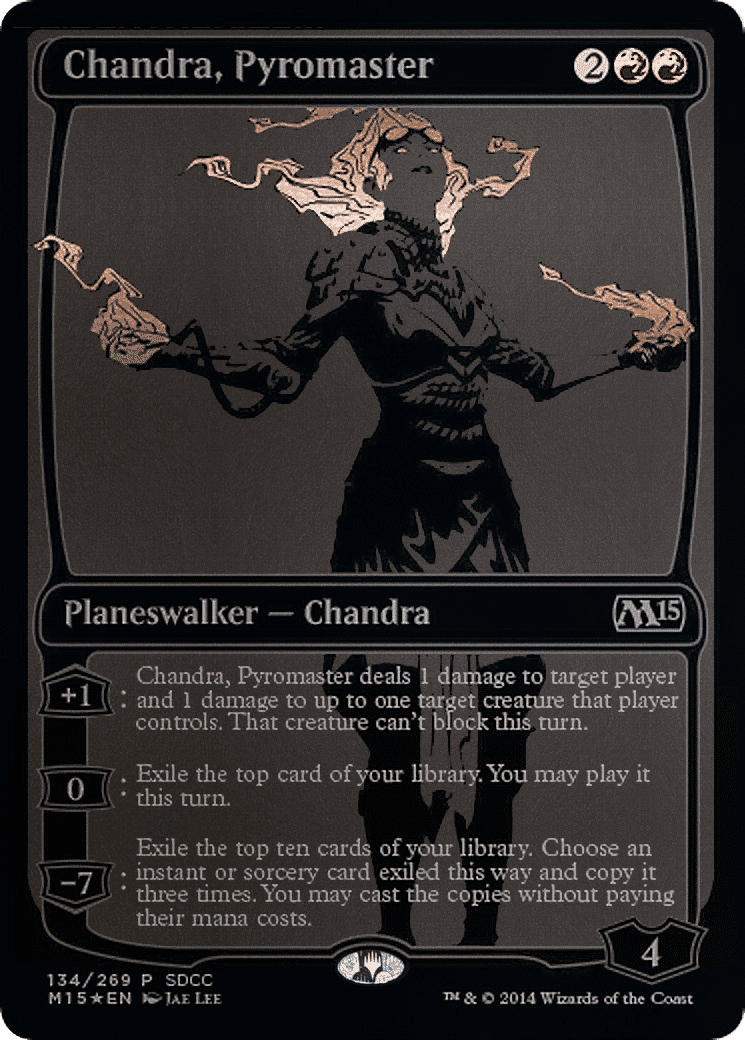 Chandra, Pyromaster — San Diego Comic-Con 2014 — Magic: The Gathering