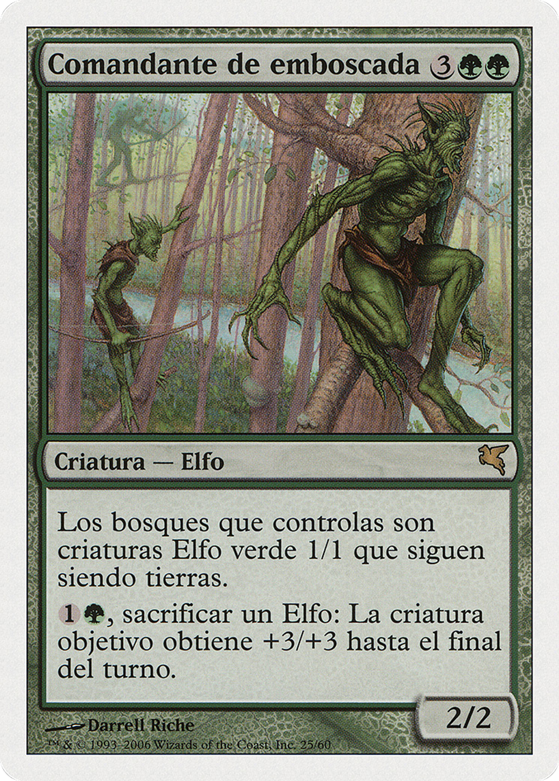Commandant d'embuscade — Salvat 2005 — Magic: The Gathering