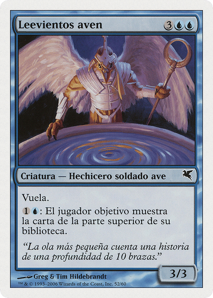 Aven Windreader — Salvat 2005 — Magic: The Gathering