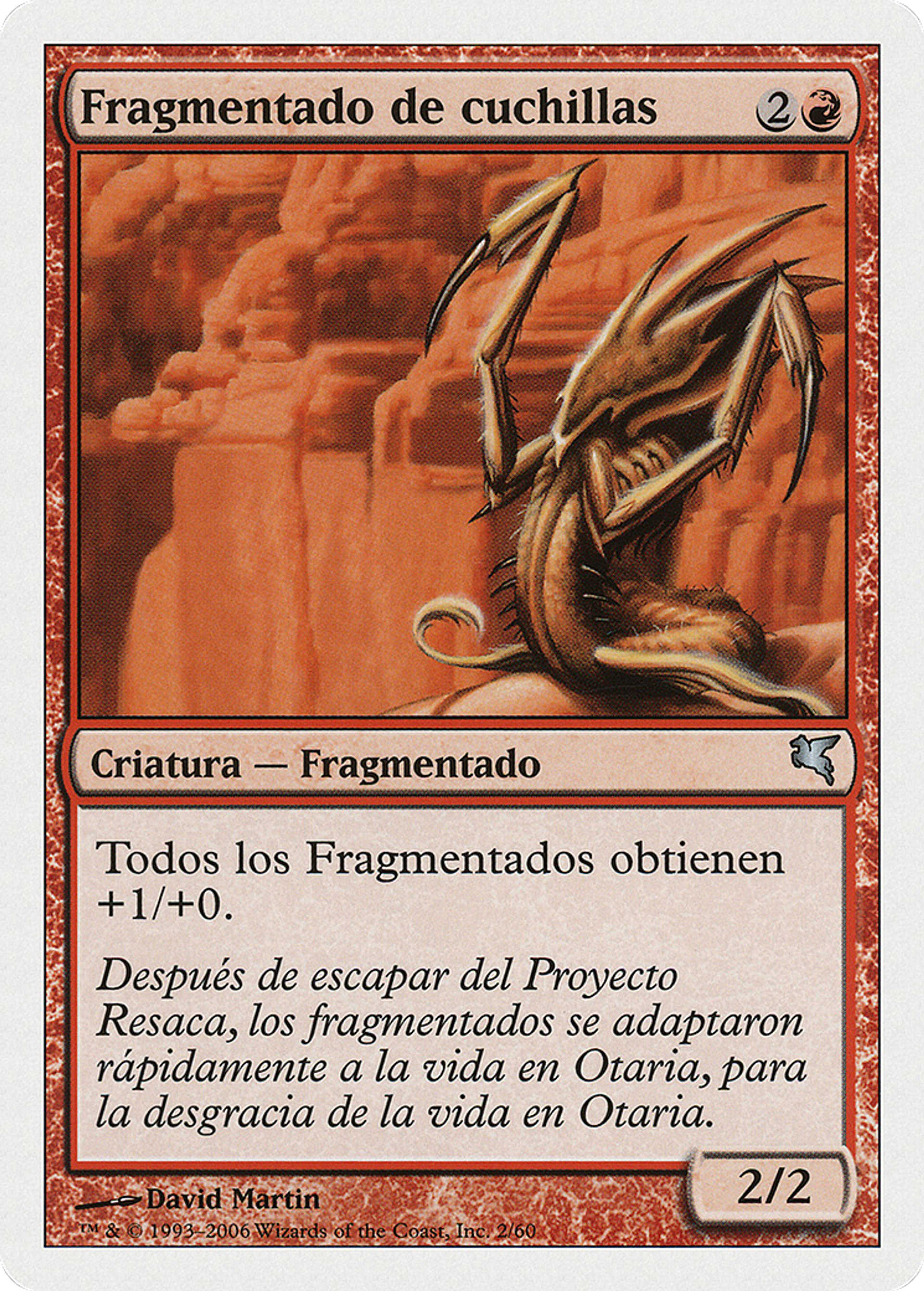 Slivoïde aiguisé — Salvat 2005 — Magic: The Gathering