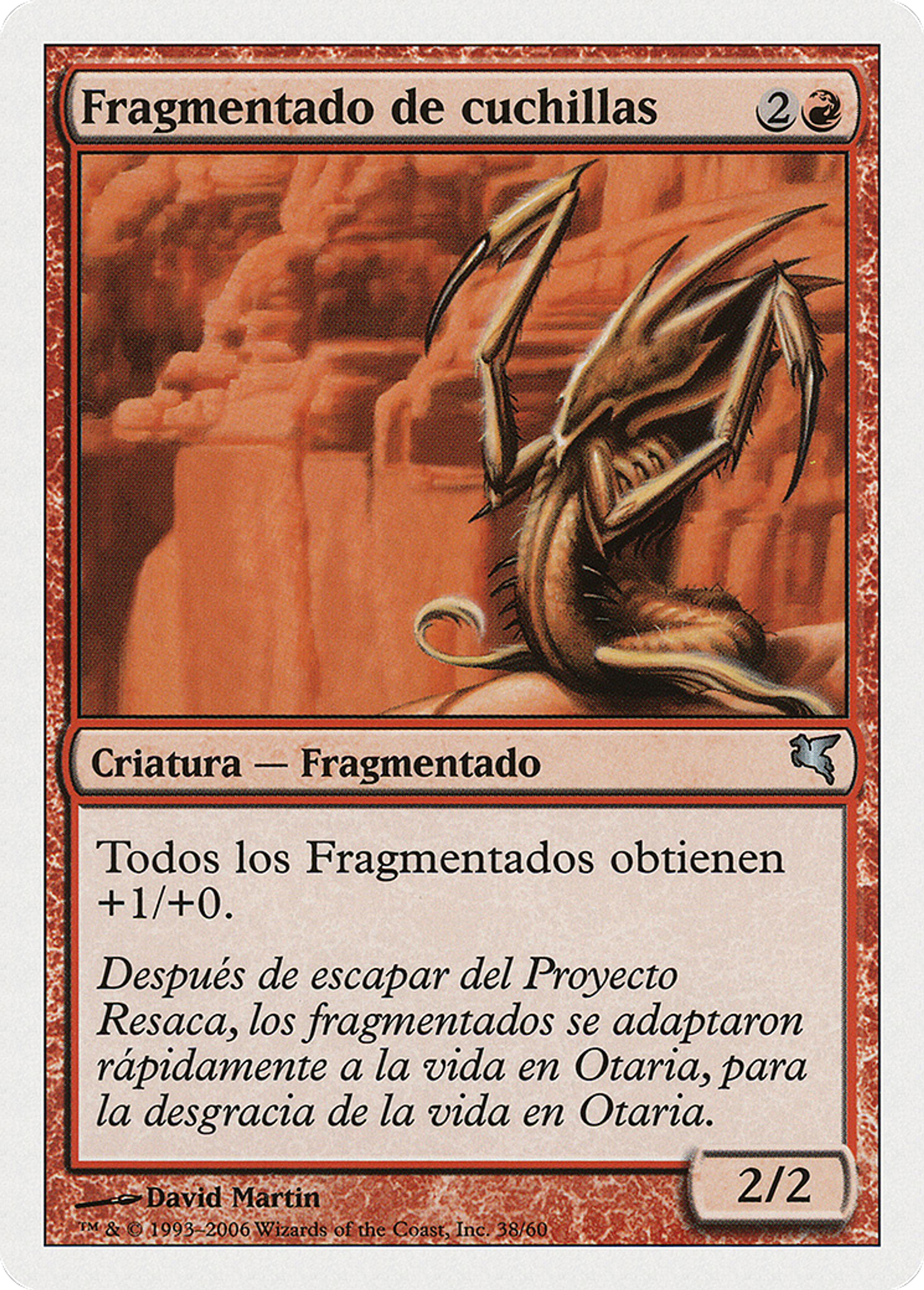 Slivoïde aiguisé — Salvat 2005 — Magic: The Gathering
