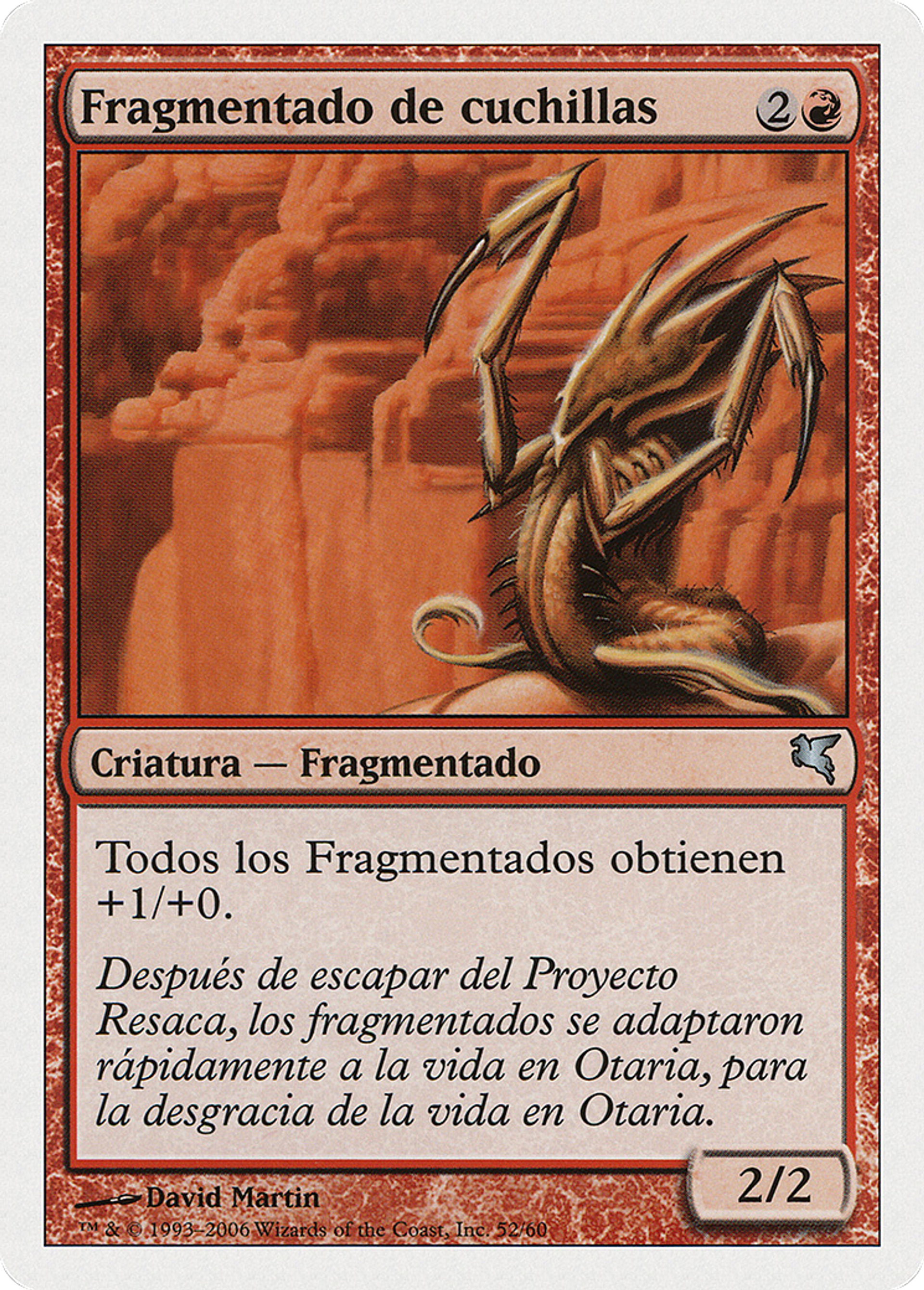 Slivoïde aiguisé — Salvat 2005 — Magic: The Gathering