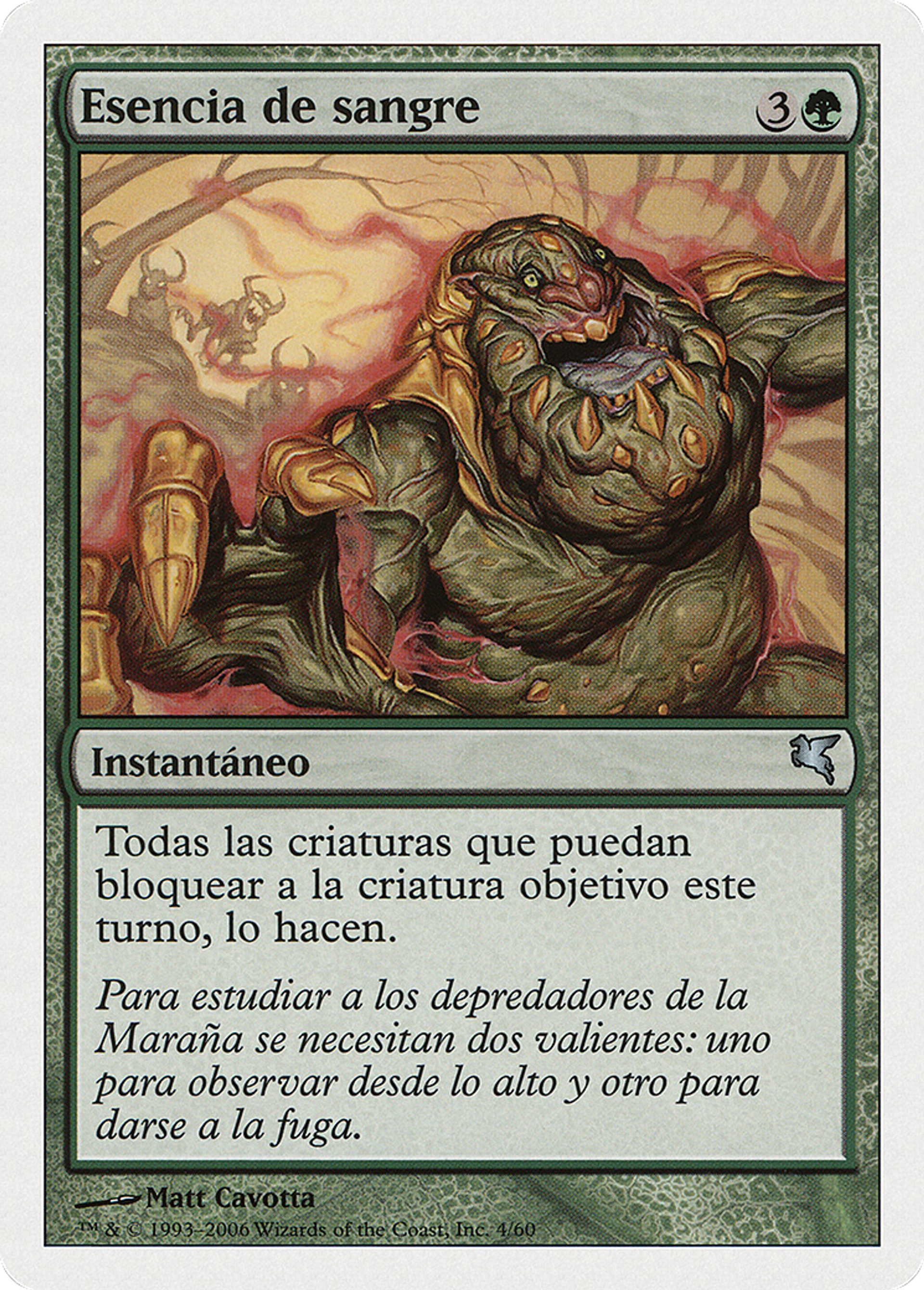 Senteur de sang — Salvat 2005 — Magic: The Gathering