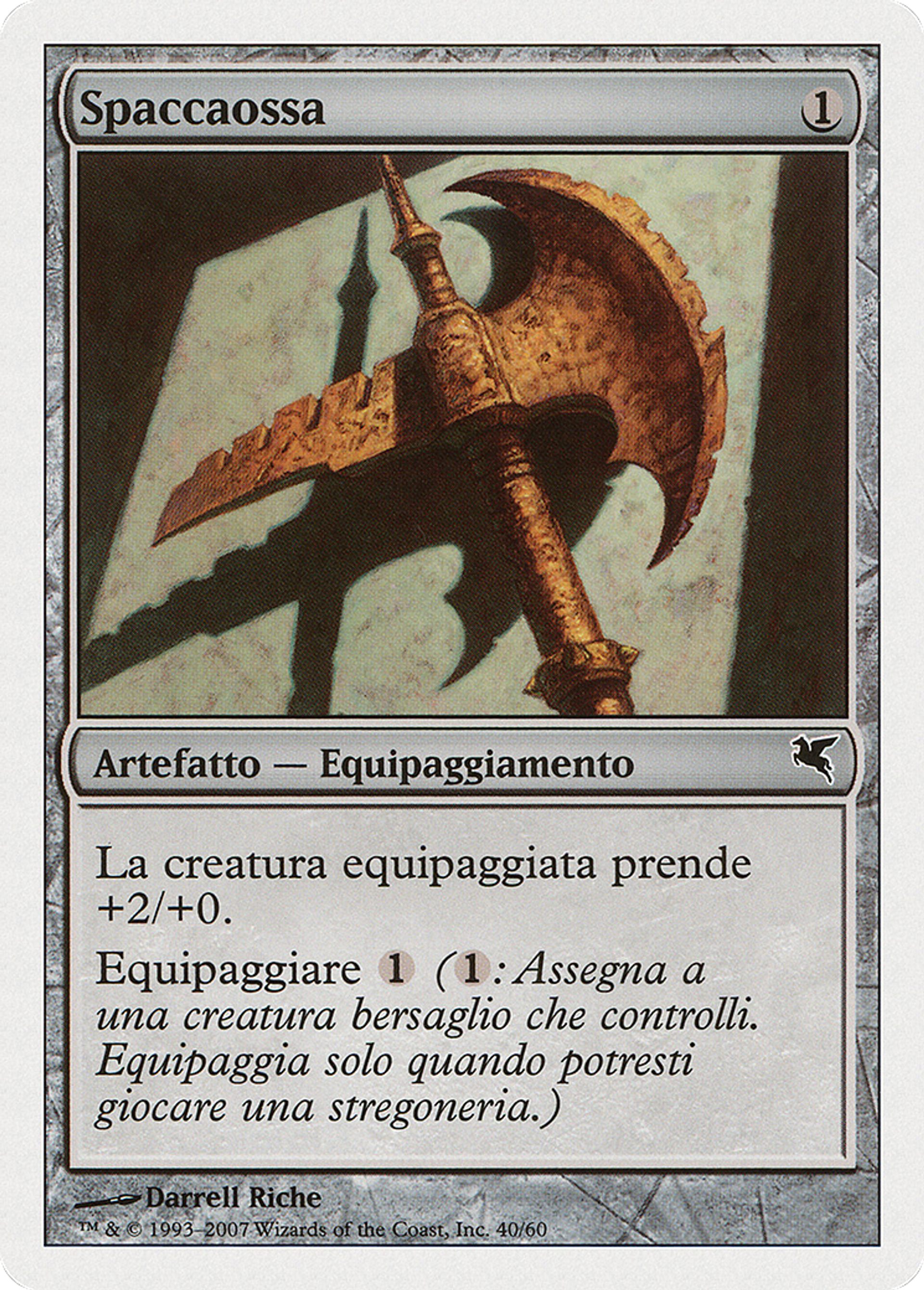 Bonesplitter — Salvat 2005 — Magic: The Gathering