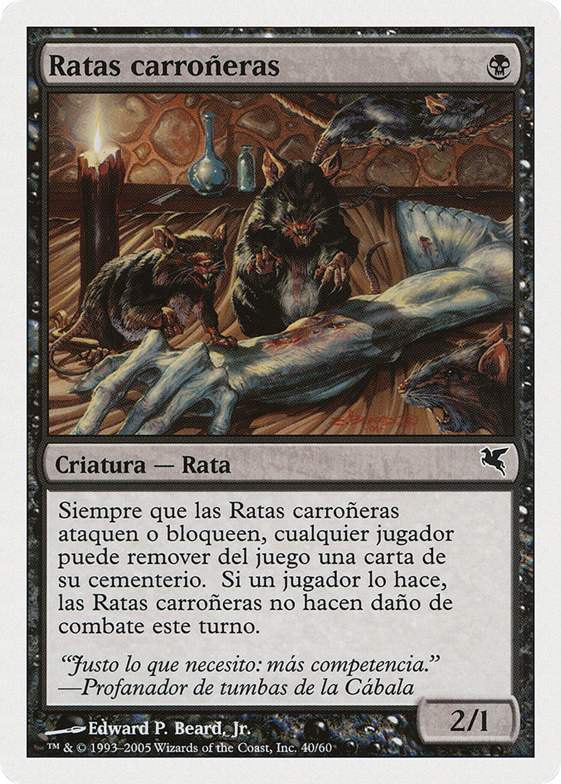 Rats charognards — Salvat 2005 — Magic: The Gathering