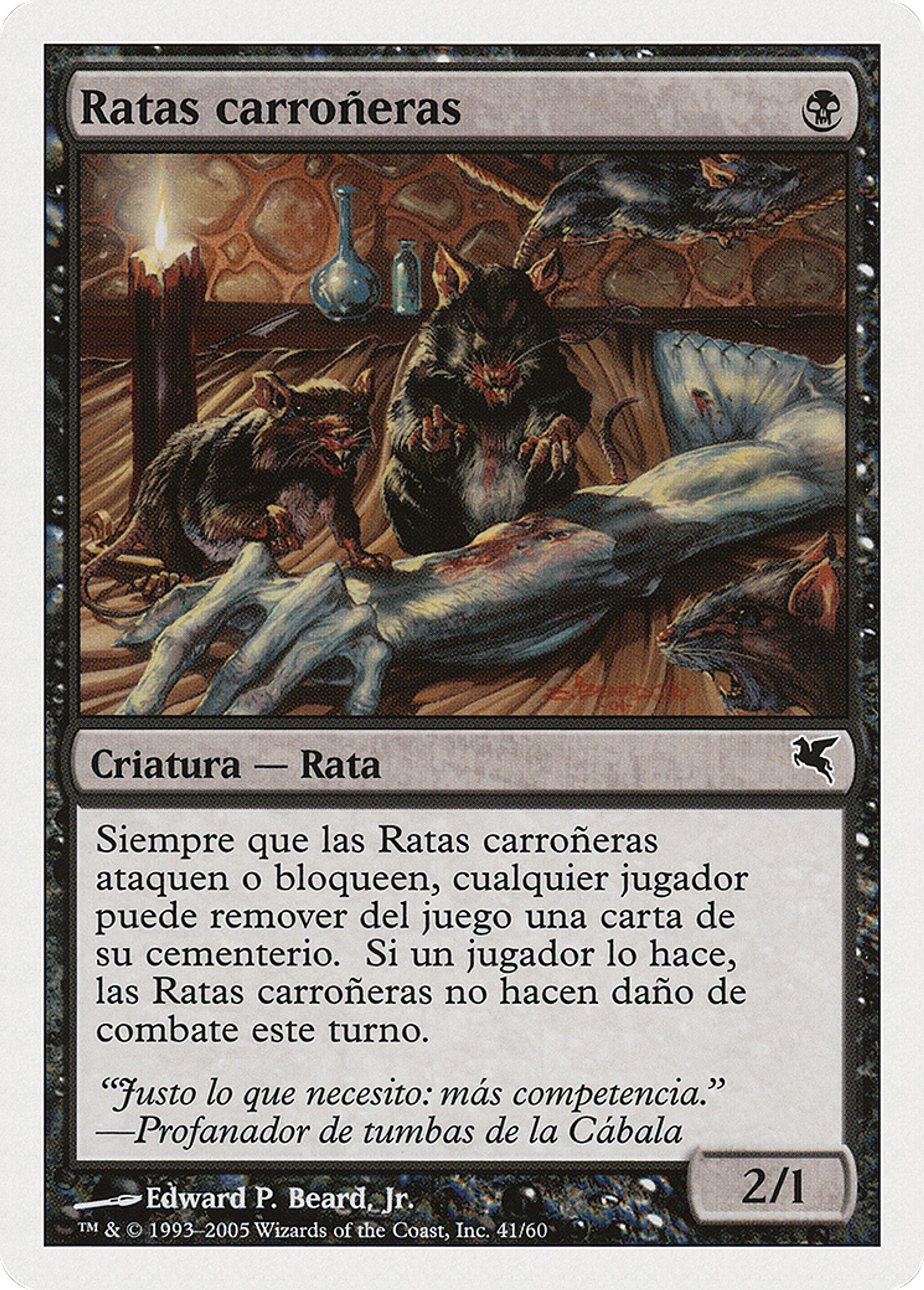 Rats charognards — Salvat 2005 — Magic: The Gathering