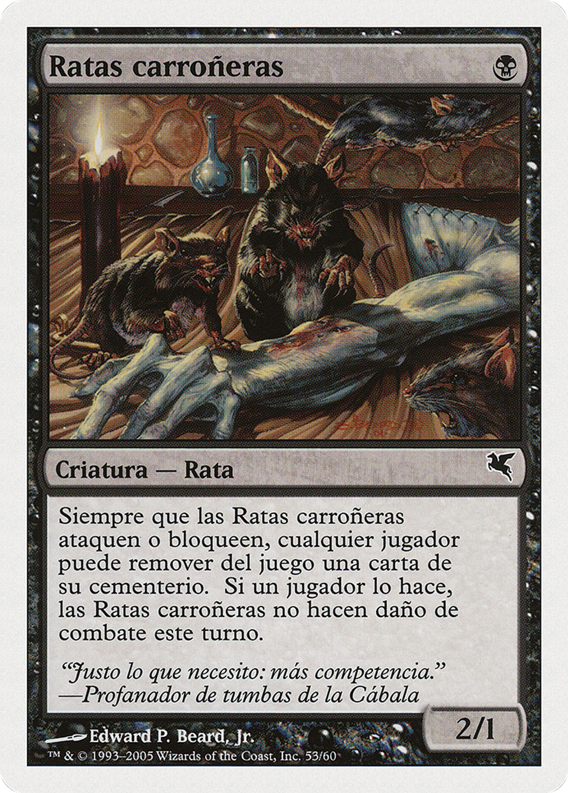 Rats charognards — Salvat 2005 — Magic: The Gathering