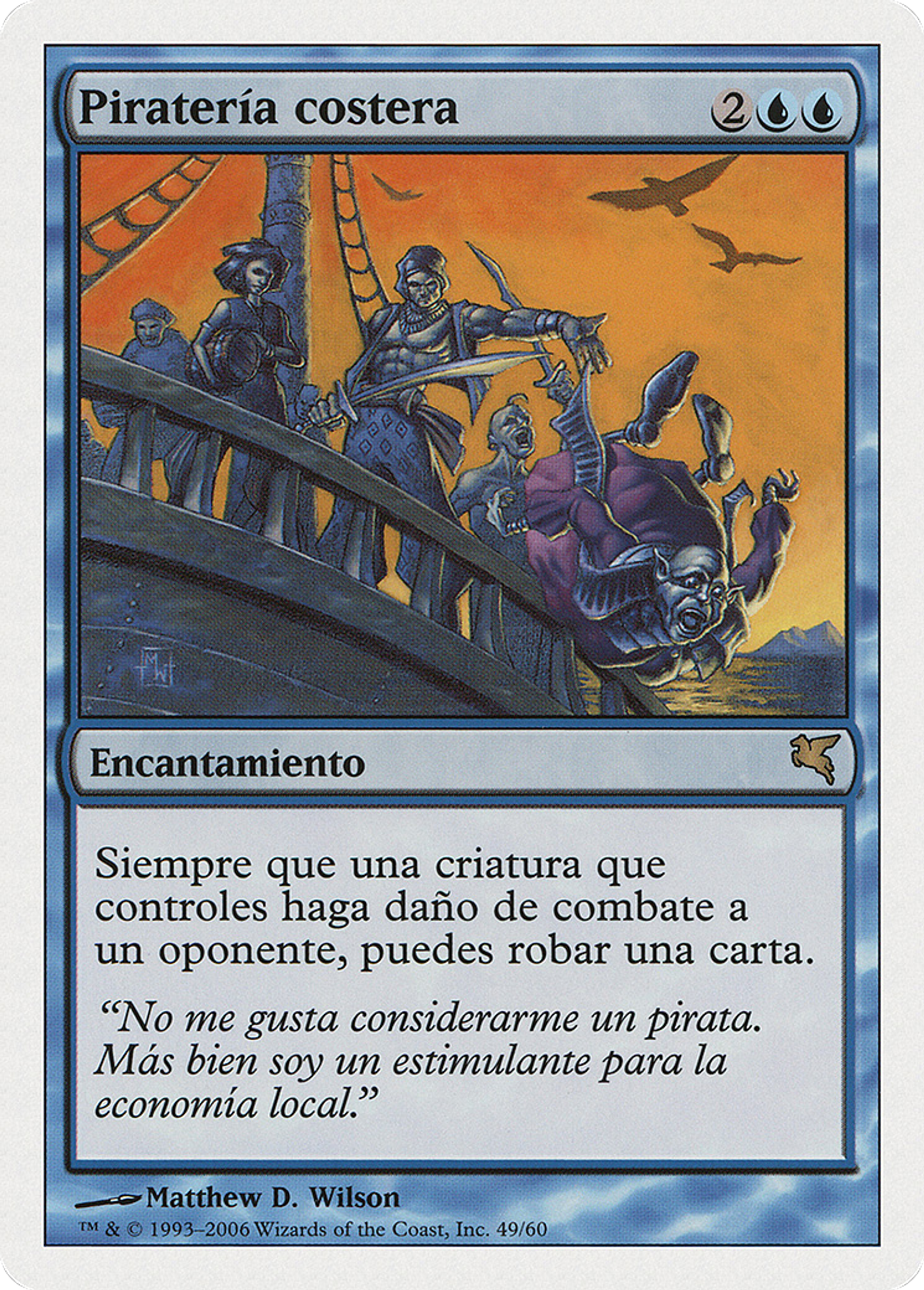 Piraterie côtière — Salvat 2005 — Magic: The Gathering