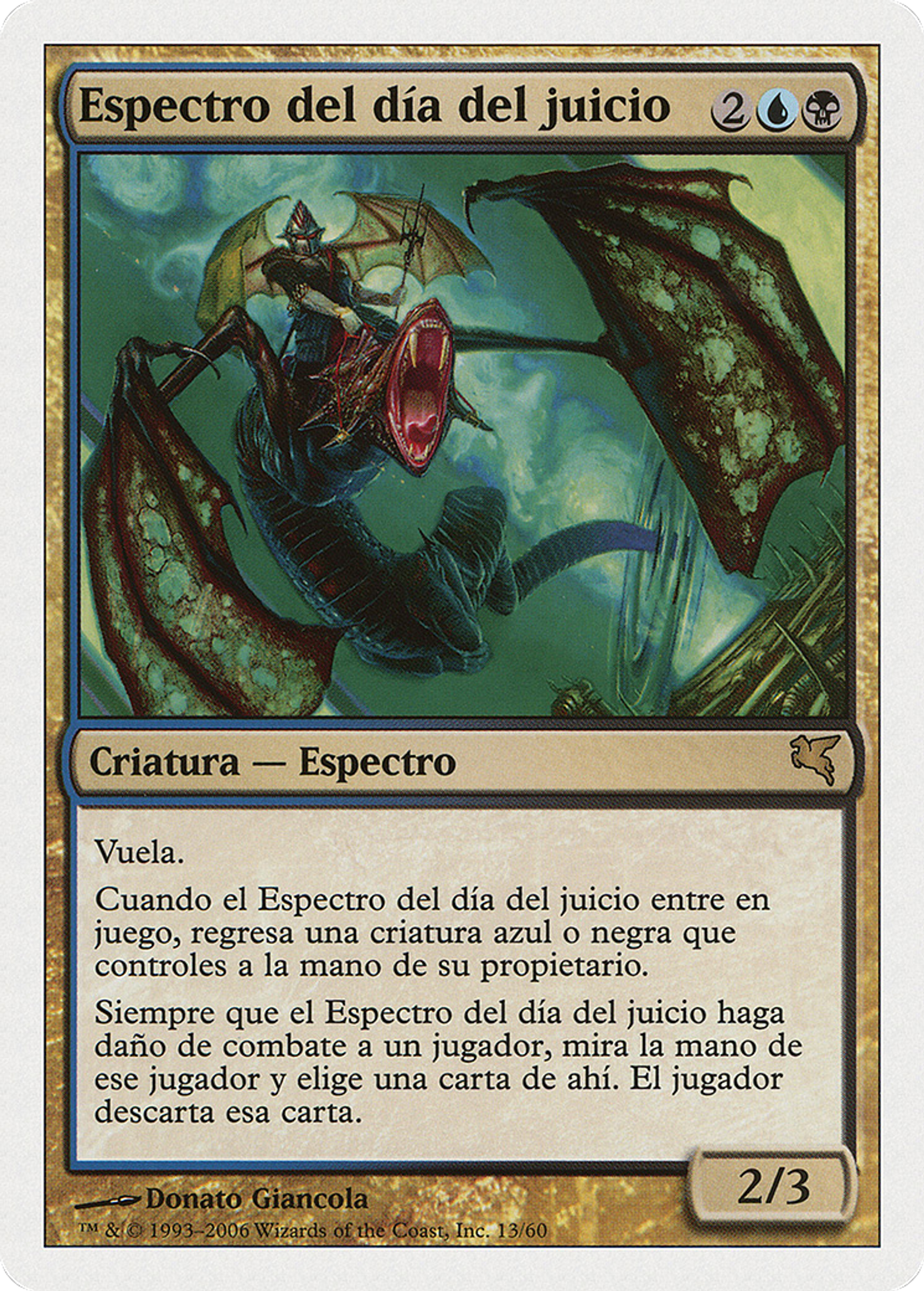Spectre du jugement dernier — Salvat 2005 — Magic: The Gathering