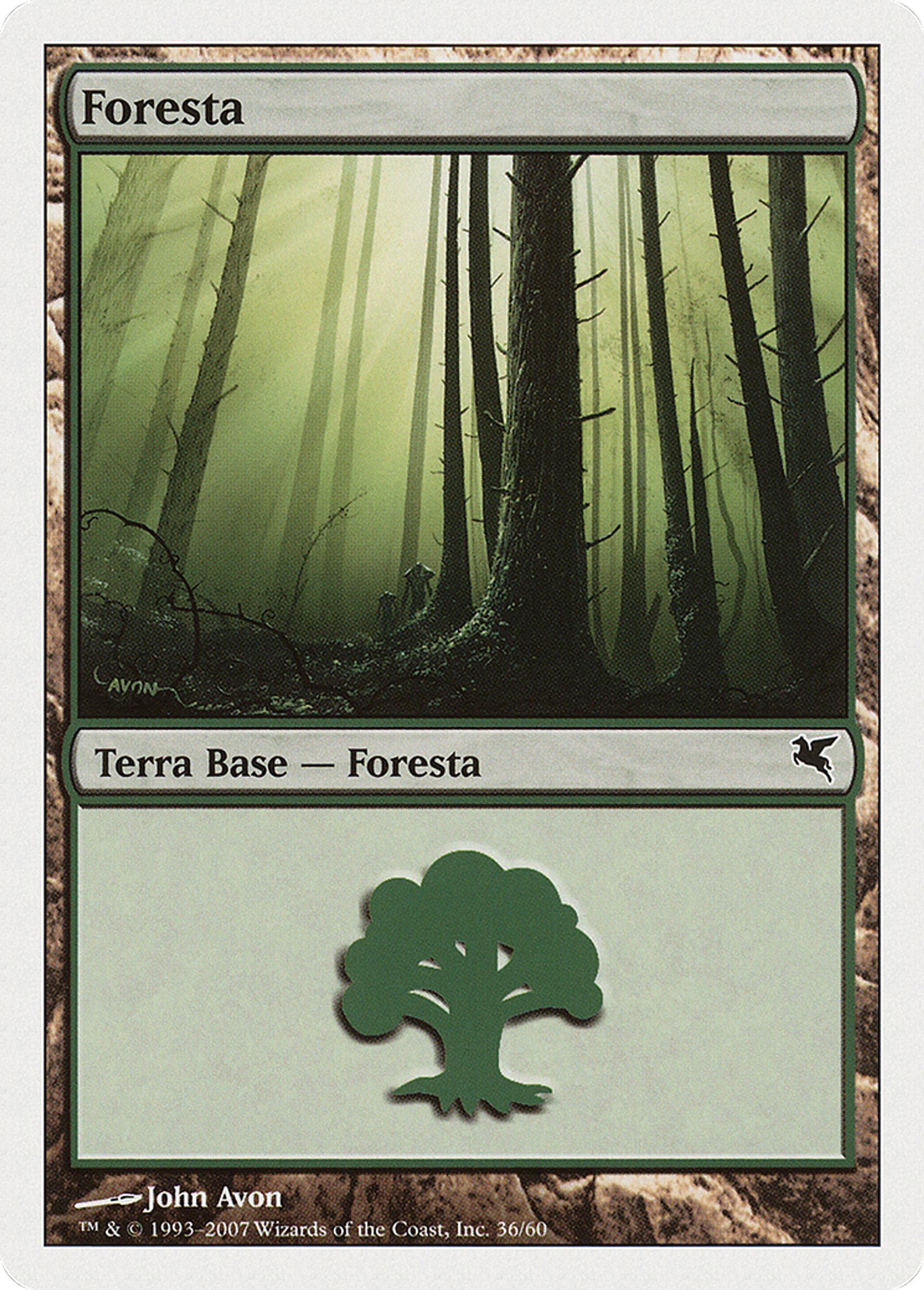 Forest — Salvat 2005 — Magic: The Gathering