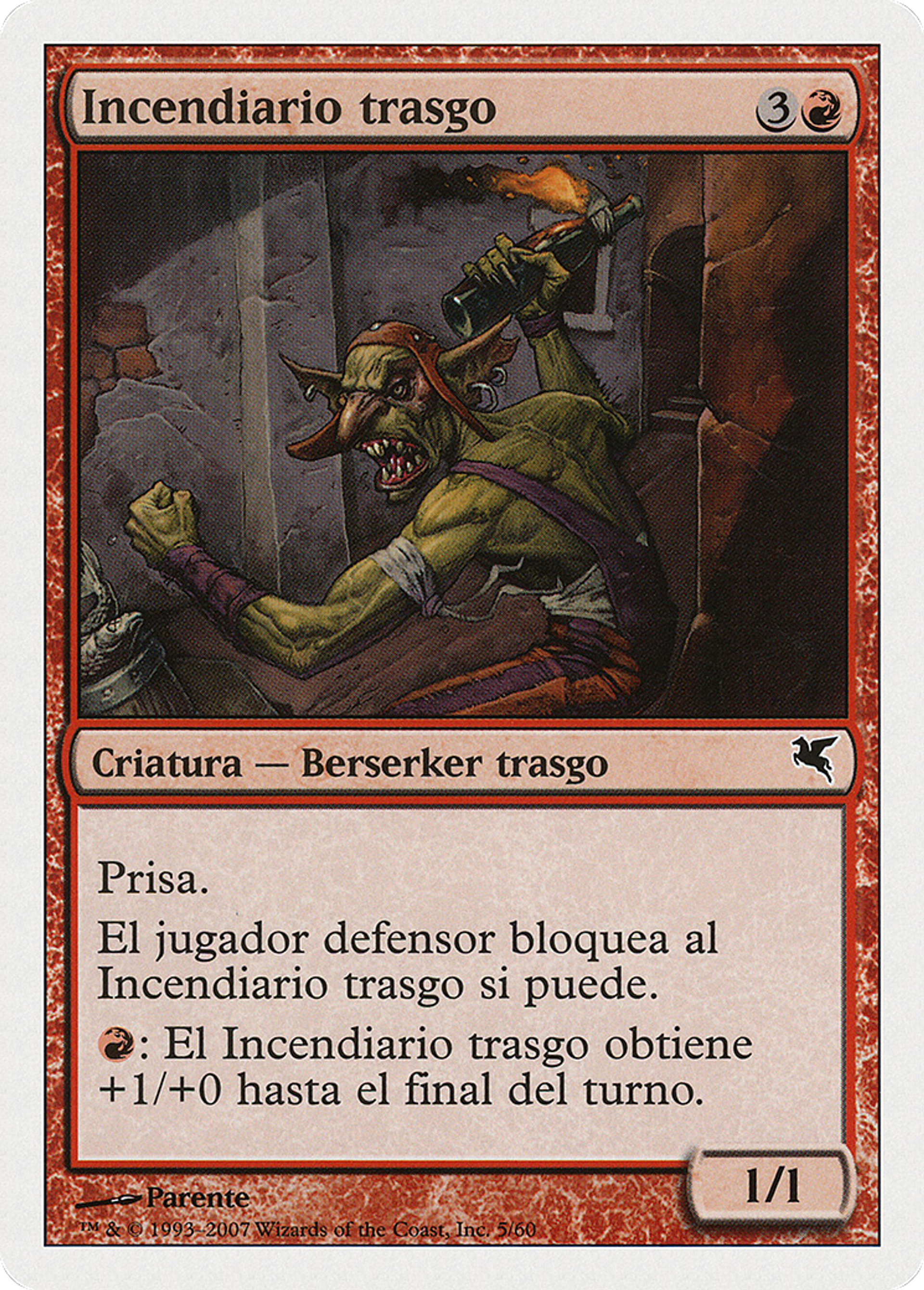 Fielleux de feu gobelin — Salvat 2005 — Magic: The Gathering