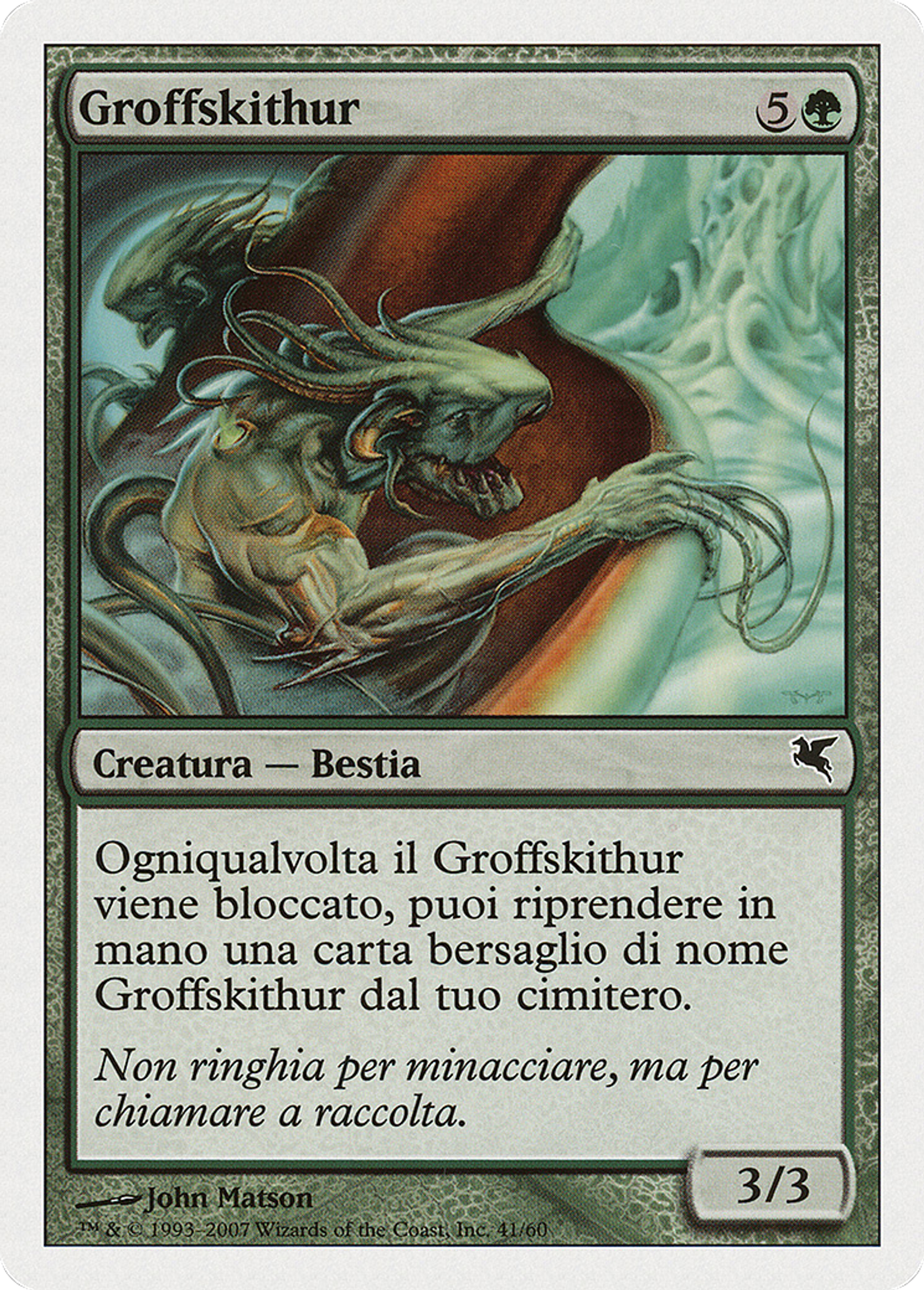 Groffskithur — Salvat 2005 — Magic: The Gathering