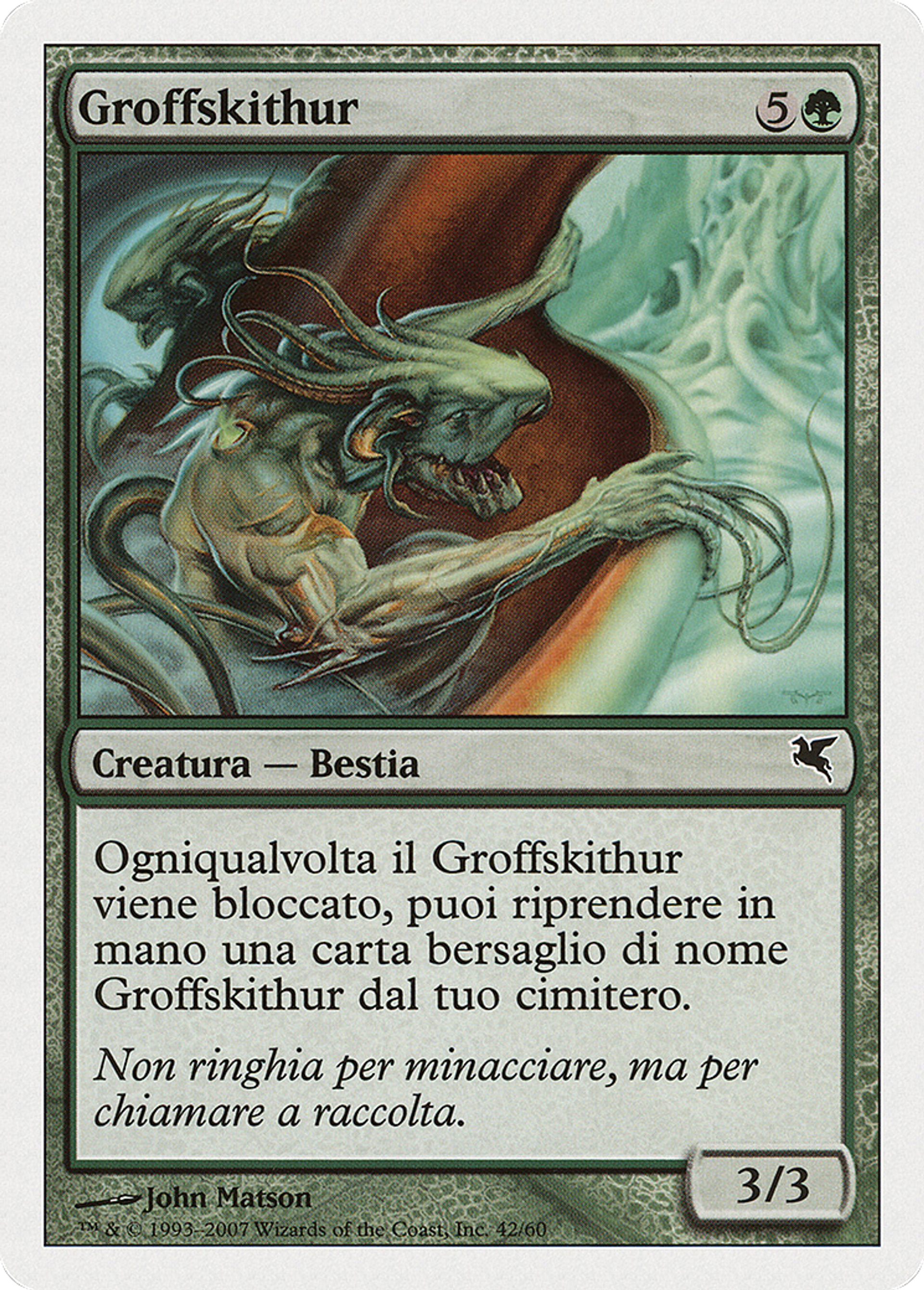 Groffskithur — Salvat 2005 — Magic: The Gathering