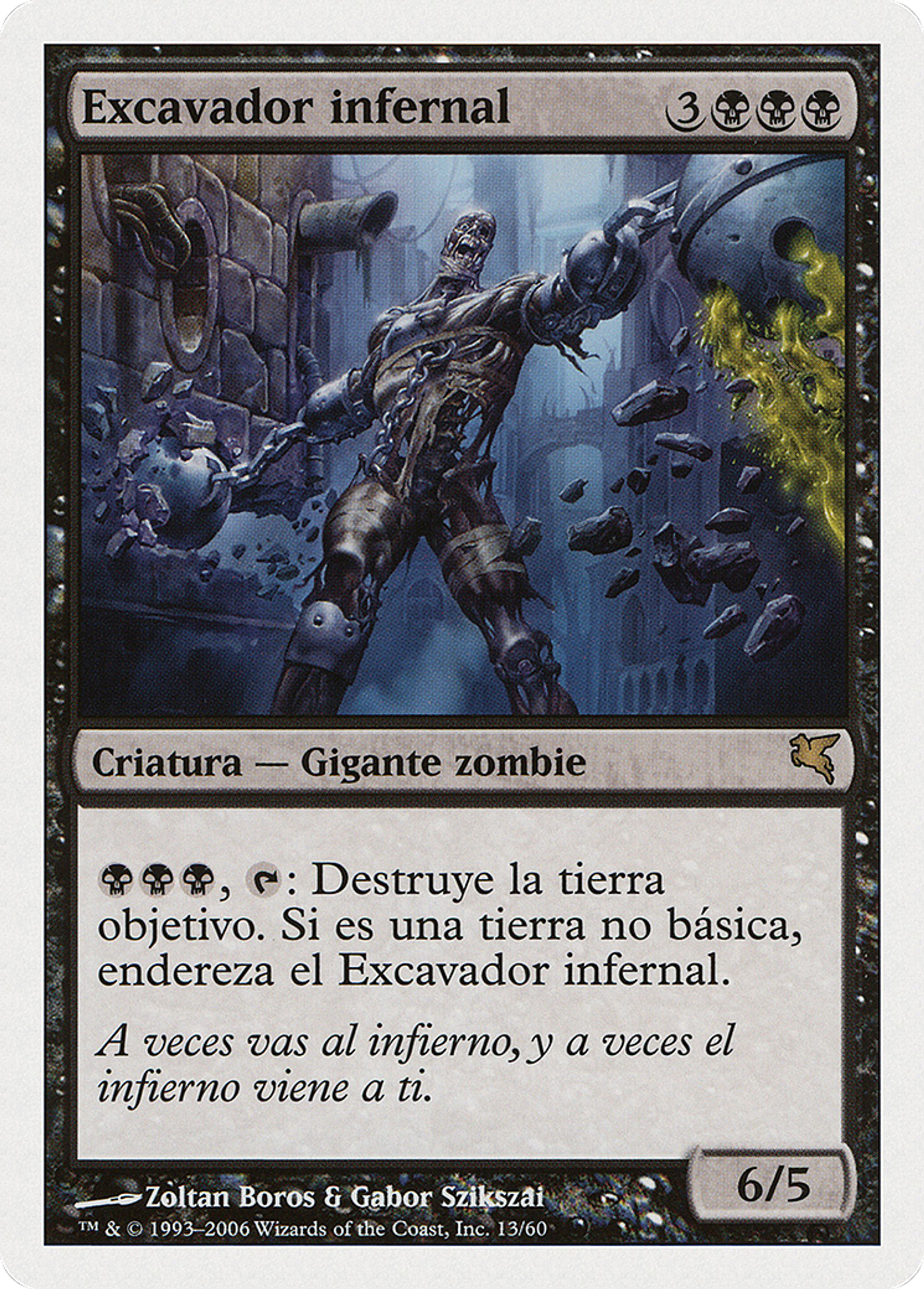 Helldozer — Salvat 2005 — Magic: The Gathering